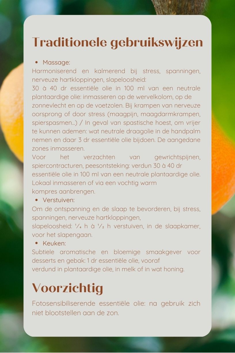 Bittere sinaasappel (blad)
